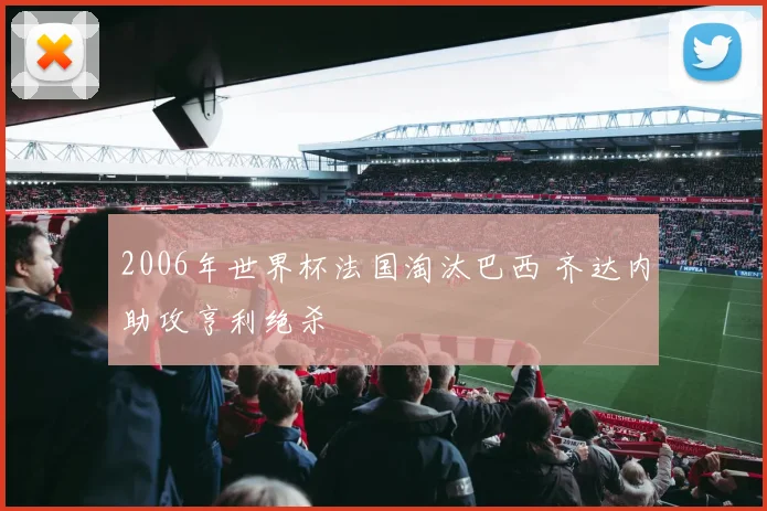 2006年世界杯法国淘汰巴西 齐达内助攻亨利绝杀